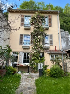AUVERS-SUR-OISE, VAL D’OISE (95) : Maison de charme - 104 m² habitables (129 m² au sol) – 5 pièces principales - fraîche cave troglodyte - jardin