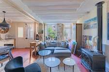 AUVERS-SUR-OISE, VAL D’OISE (95) : Maison de charme - 104 m² habitables (129 m² au sol) – 5 pièces principales - cave troglodyte - jardin
