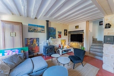 AUVERS-SUR-OISE, VAL D’OISE (95) : Maison de charme - 104 m² habitables (129 m² au sol) – 5 pièces principales - cave troglodyte - jardin