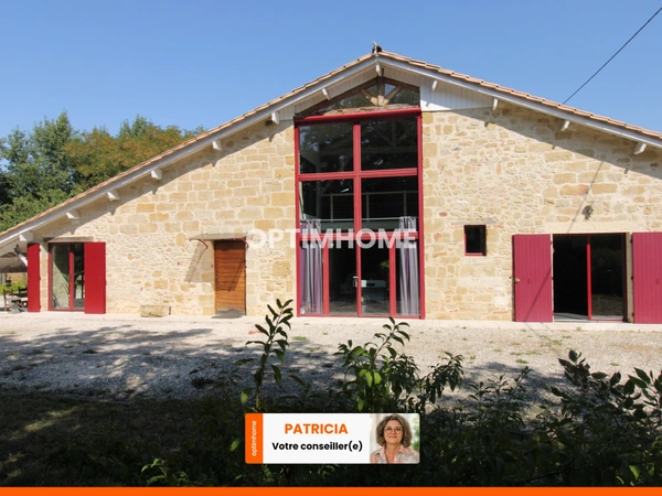 Maison haut de gamme en pierre avec son T1