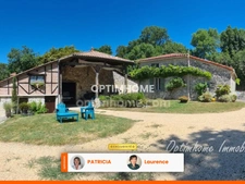 Fonds de commerce et murs de 164 m² et maison habitation 76 m² sur 4 ha de paririe ST ROBERT (47)