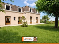 Maison bourgeoise avec grand jardin au coeur de la campagne
