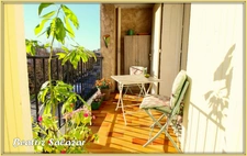 Appart T4 96m2, 3 chambres, balcon, cave, faibles charges.