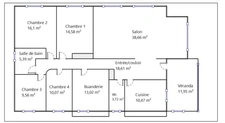 Maison 7p, 142m2, terrasse 35m2, piscine, terrain 740m2, garage, cave