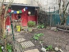 Maison calme, jardin