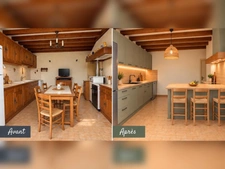 MAISON ANCIENNE 120 M² A RÉNOVER + ANNEXE 108 M²