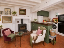 Maison calme, jardin