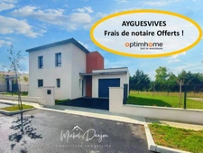 AYGUESVIVES - MAISON INDIVIDUELLE T5 - 118 M2 - CALME – DISPONIBLE - FRAIS DE NOTAIRE OFFERTS