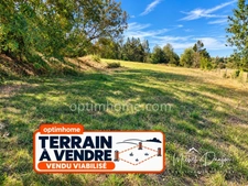 Odars - Terrain viabilisé de 1 870 m² avec vue panoramique 