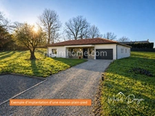 Rare - terrain arboré viabilisé 1 069 m² – belle surface – Calme - Lanta