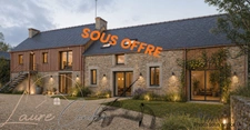 Corps de ferme avec hangar à 8mn de vannes