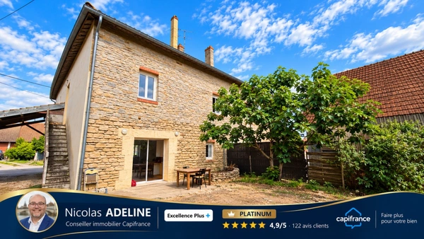 Maison de village de 219 m² 6 pièces à vendre EPERVANS (71)