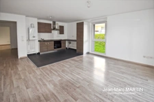  HAUBOURDIN – T3 EN REZ-DE-JARDIN AVEC EXTERIEUR – RESIDENCE RECENTE