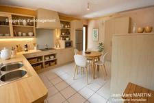 À vendre à Carnin, maison individuelle de 115 m² avec 3 chambres, terrasse sud-ouest et garage