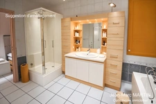 À vendre à Carnin, maison individuelle de 115 m² avec 3 chambres, terrasse sud-ouest et garage