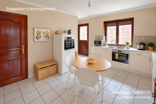 À vendre à Carnin, maison individuelle de 115 m² avec 3 chambres, terrasse sud-ouest et garage
