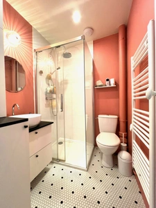 Appartement 3 pièces transformé en Grand Deux Pièces de 45 m² carrez à Télégraphe - PARIS 19ème 