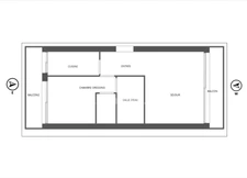 Appartement à vendre 2 pièces PARIS 20EME - Un balcon sur la plus belle ville du monde : Paris à vos pieds et le ciel pour vous seul !  