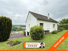 Pavillon surélevé sur sous sol, 96m², 3 chambres, sur terrain de 505m2, 97 900 €