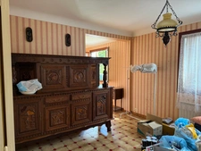 Pavillon sur sous sol, 118m², 3 chambres avec véranda sur 2721m² de terrain 128 000 €