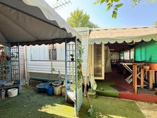 Habitations de loisirs mobil home et chalet sur terrain de 1080m² 29 500€