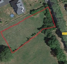 Terrain constructible de 2500m² 25 000 €