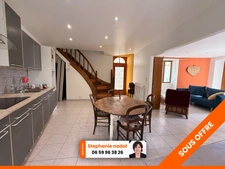 EN EXCLUSIVITE ! Maison de 131m², 5 chambres, avec courette, centre ville, 79 000 €