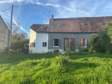 Ensemble de 2 maisons mitoyennes en pierre 209m² + grange, terrain 2000m² 79 500 €