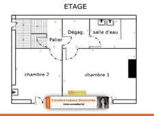 Maison en pierre + jardin – Fort potentiel – Proche Bellême