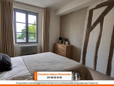 Maison ancienne 2ch jardin centre ville