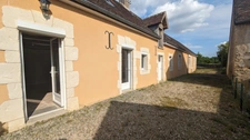 Longère en village avec 3 chambres jardin