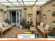 Maison de ville 63m² 2 chambres garage et jardin