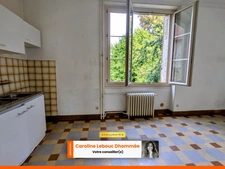 Maison de caractère à Mamers – 70 m² 2ch jardin et garage