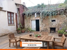 Habitation de village 120m² 3ch jardin