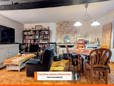 Maison en pierre + jardin – Fort potentiel – Proche Bellême