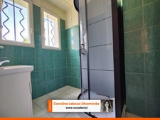 Maison sur sous sol 3 chambres garage et jardin