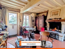 Perche – Hameau ancien avec vue panoramique exceptionnelle, site rare à La Perrière