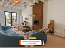 Maison ancienne en pierre et sa dépendance d'amis (105 m² au sol) autour d'une cour paysagée en ville