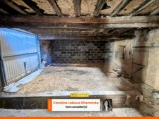 Longère 80m² à restaurer en village jardin 1000m²