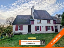 Longère 3 chambres jardin 1000m²