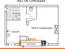 Maison en pierre + jardin – Fort potentiel – Proche Bellême