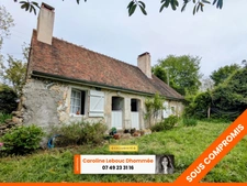 Longère 65m² 2 chambres et jardin