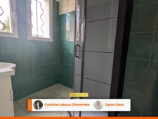 Maison sur sous sol 3 chambres garage et jardin