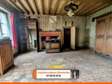 Perche Longère 80m² dépendances terrain 1ha