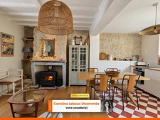 Maison ancienne en pierre et sa dépendance d'amis (105 m² au sol) autour d'une cour paysagée en ville