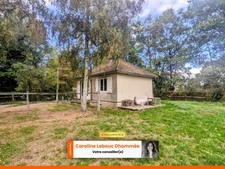 Maisonnette louée avec jardin de 800 m² en pleine campagne à Val-au-Perche