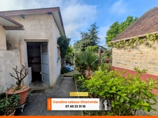 Maison de ville 63m² 2 chambres garage et jardin
