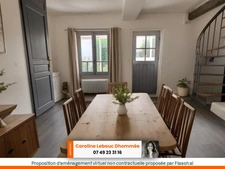 Maison ancienne 2ch jardin centre ville