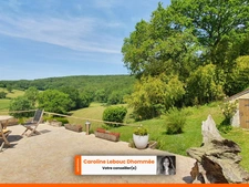 Perche – Hameau ancien avec vue panoramique exceptionnelle, site rare à La Perrière