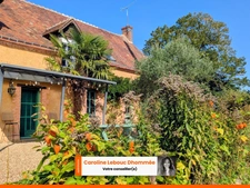 Longère percheronne de 200 m² avec loft/bureau d'artiste de 60 m² et DPE C — À moins de 10 min de la gare (La Ferté-Bernard)